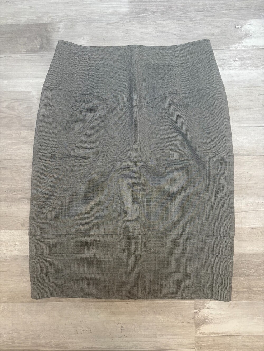 Worthington Women’s Size 12 Gray Pencil Skirt Knee Length Career Office